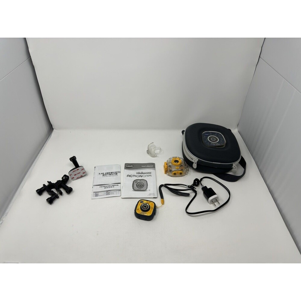 VTech Kidizoom Action Cam, Yellow 80-170700 Camera